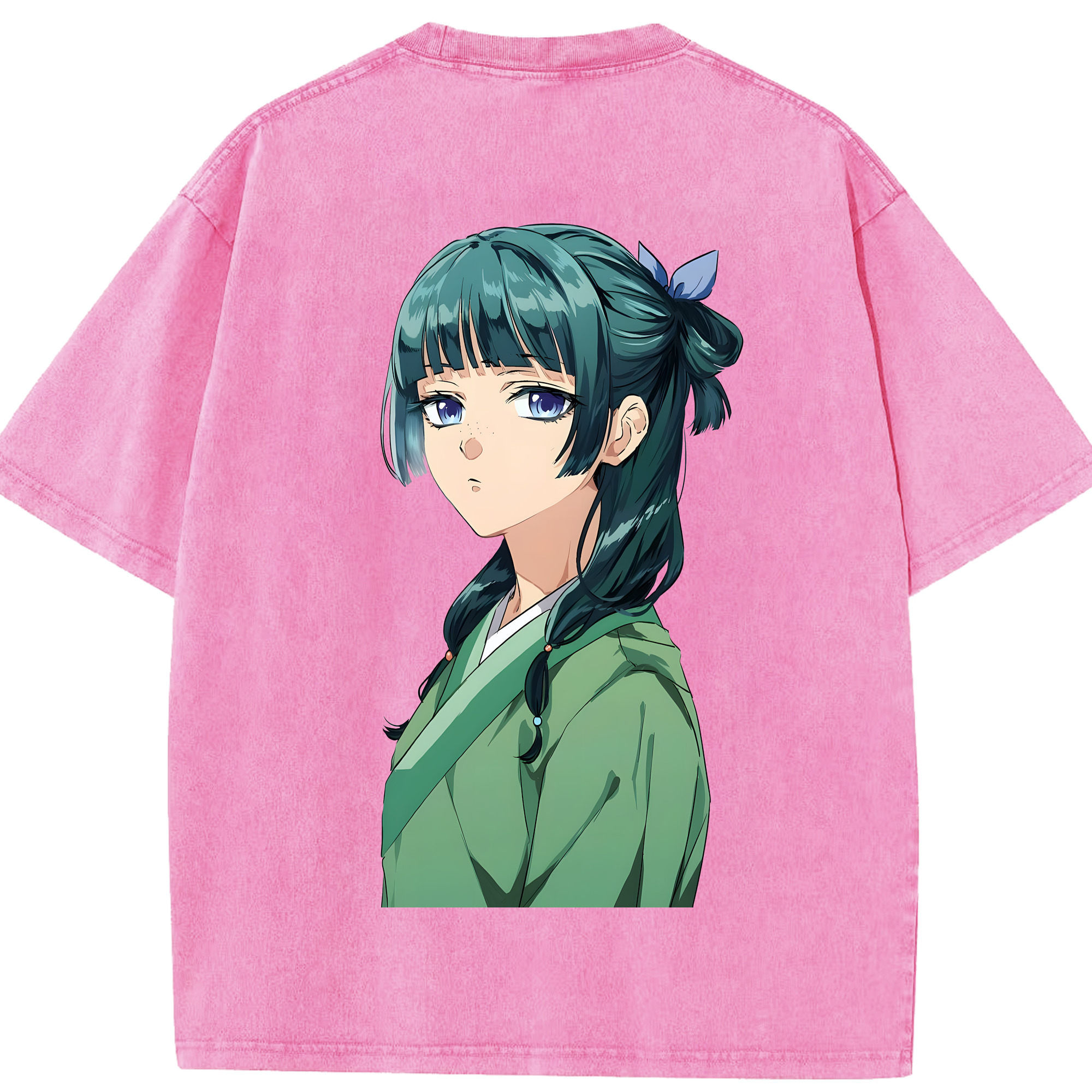 （画像用） 薬屋のひとりごと The Apothecary Diaries 綿100% ヴィンテージ風 半袖Tシャツ（背面プリント）